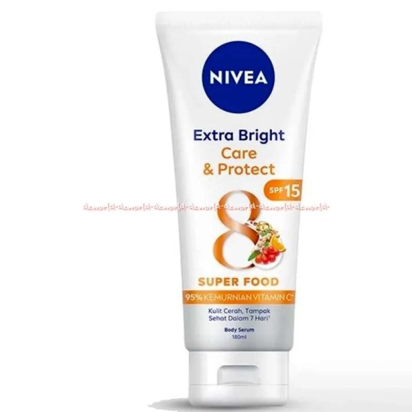 NIVEA Body Serum Extra Bright Care & Protect SPF15 180ml.